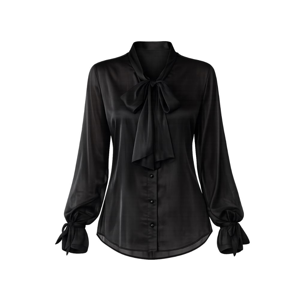 Blouse Organza De Soie