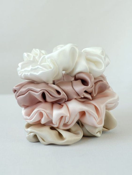 Pack scrunchies NUDE