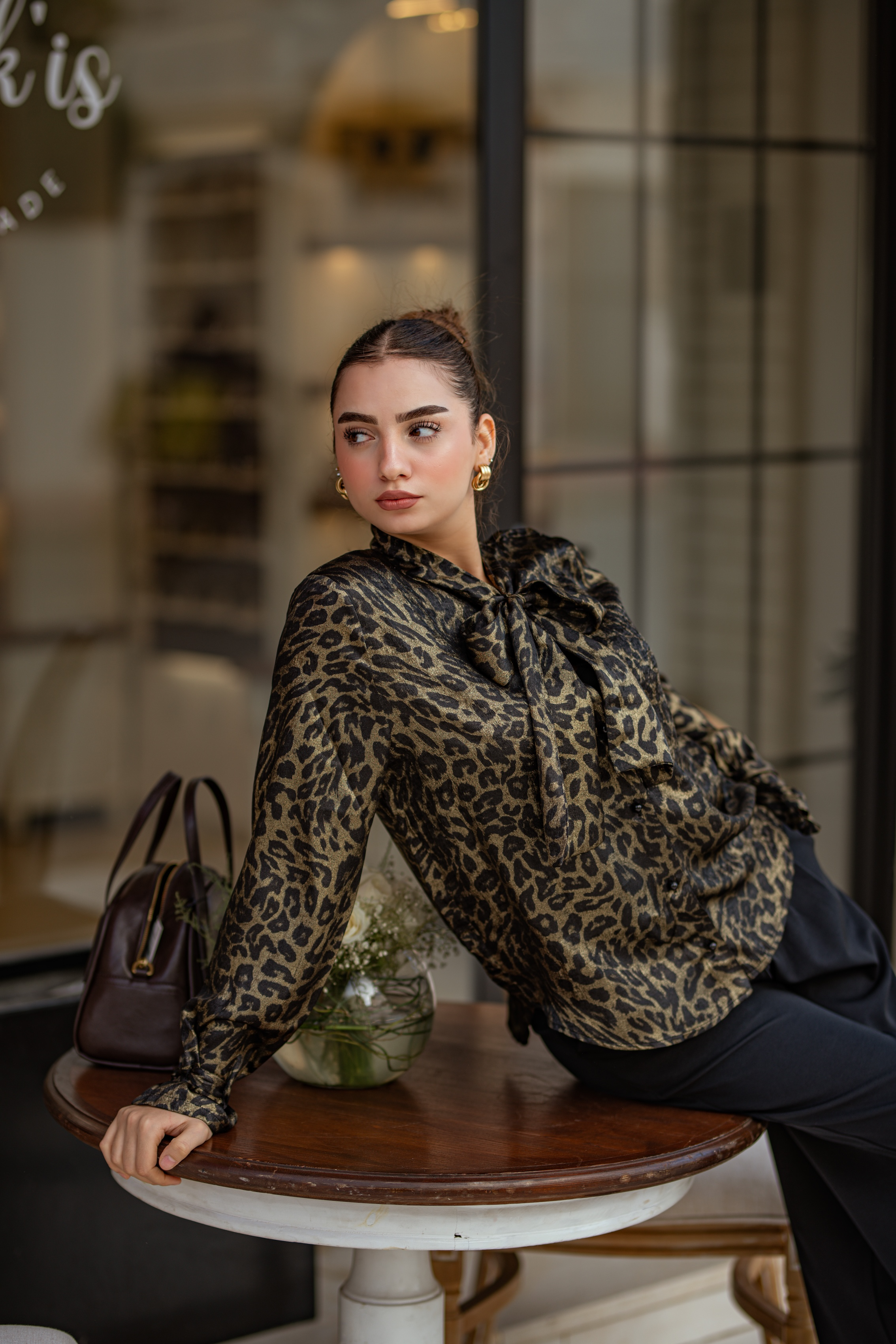 Blouse Tiger Print